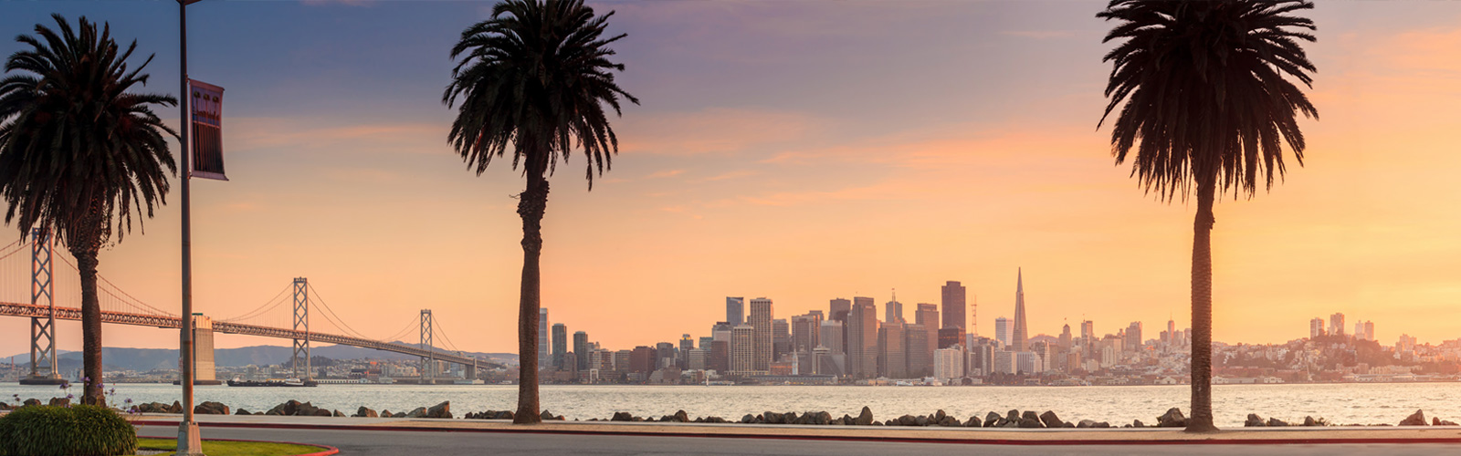 Header image of San Francisco at sunset